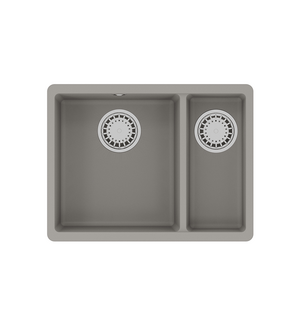 Кухонная мойка SINARA 550.2-U 9910081 грей Lemark
