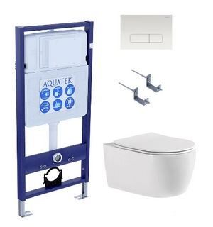 Унитаз с инсталляцией SET ЕВРОПА cmp013 AQUATEK