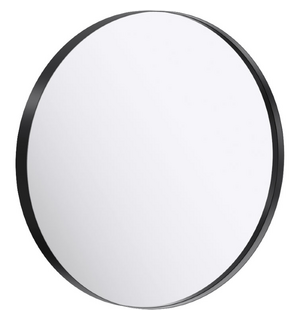Зеркало RM в металлической раме, цвет черный, RM0206BLK AQWELLA