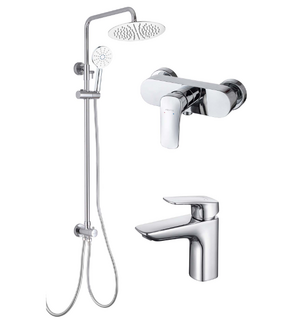 Комплект смесителей Вега AQ1036CR Aquatek