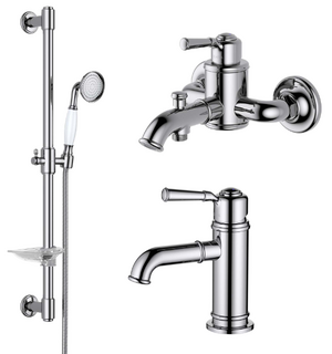 Комплект смесителей Классик AQ1530CR Aquatek