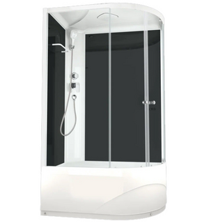 Душевая кабина Delight Slim 128 L high DS01DS128LHBCl00 Domani