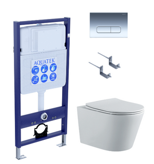 Унитаз с инсталляцией SET AQUATEK ВЕГА-1905-016