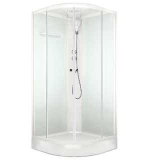 Душ.кабина Delight Slim 110 низк.поддон тонир.стекло DS01DS110LBT00 Domani