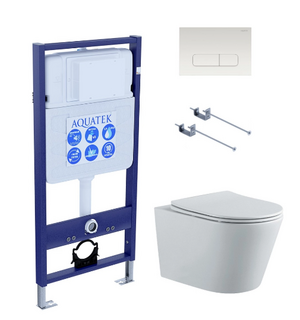 Унитаз с инсталляцией SET AQUATEK ВЕГА-1905-013 KK-1