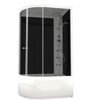Душевая кабина Delight 128 Slim R high DS01DS128RHBT10 Domani