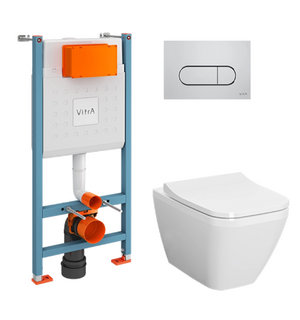 Унитаз с инсталляцией Integra 9856B003-7207 VitrA