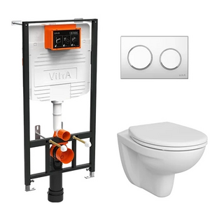 Унитаз с инсталляцией S10 9842B003-7206 VitrA
