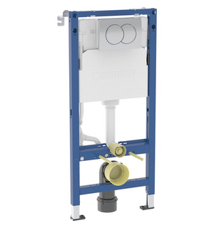 Инсталляция для унитаза Duofix Delta 458.149.21.2 с кнопкой Geberit