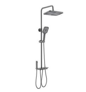 Душевая система Поларис AQ3040BGM оружейная сталь Aquatek