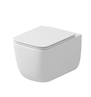 Унитаз подвесной безободковый  с сиденьем микролифт GR-4409SQ Grossman