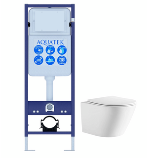Унитаз с инсталляцией SET AQUATEK ЛИБЕРТИ INS-017