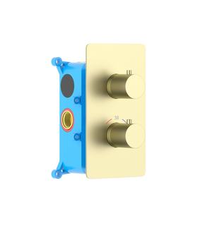 Смеситель для душа Европа AQ1391BG шлифованное золото Aquatek