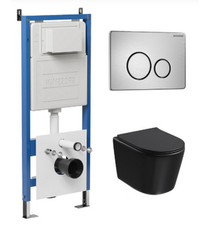 Унитаз с инсталляцией 97.4477BMSQ.05.12M GR-4477BMSQ Grossman