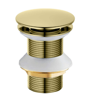 Донный клапан полированное золото  AQ6003PG Aquatek