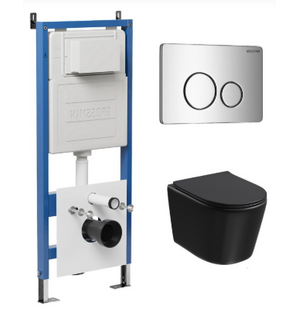 Унитаз с инсталляцией 97.4477BMSQ.05.10M GR-4477BMSQ Grossman