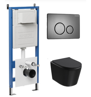 Унитаз с инсталляцией 97.4477BMSQ.05.42M GR-4477BMSQ Grossman