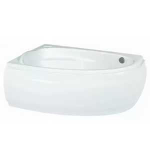 Ванна асимметричная  Joanna 150x95 см левая без ножек белая Cersanit 301007 P-WA-JOANNA*150-L
