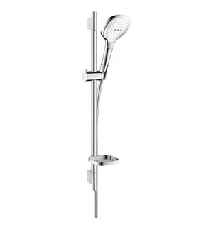 Душевая набор Raindance Select E120 Air 3jet/U\'S Puro 26620400, белый/хром