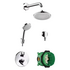 Душевой набор HANSGROHE Croma C 160 с термостатом и верхним душем 26473000