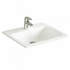Раковина S20 накладная 45 см квадратная цвет белый 5463B003-0001