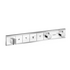 Панель RainSelect с 4 кнопками СМбелый/хром HANSGROHE 15357400