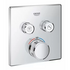 Смеситель д/душа GROHTHERM SmartControl на 2 выход встр. в стену (хром) 29124000