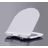 Сиденье дюропласт soft close металическое крепление DELUCA BB2011SC