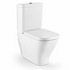 Унитаз-компакт белый безободковый Roca The Gap Clean Rim 34273700H + 341730000