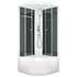 Душевая кабина DOMANI-Spa Delight 88high, черные стенки, 80*80*218см прозрачное DS01D88HBCl00 Россия