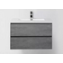 База под раковину подвесная с двумя выкатными ящиками LUCE-900-2C-SO-SCM Belbagno