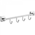 Планка Kvadro 4 крючка FX-61305В-4 FIXSEN