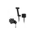Смеситель встраиваемый с набором для гигиенического душа 34C0786-Black (Set-84) ELGHANSA