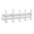 Панель с 5 плоскими крючками ELGHANSA HRM-750-White/Chrome