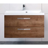 База под раковину подвесная с выкатными ящиками Rovere Tabacco AURORA-800-2C-SO-RT Belbagno