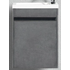PIETRA MINI База под раковину подвесная, правостороннее исполнение PIETRA MINI-460-1A-SO-SCM-R, Stucco Cemento 454x257x520