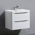 База под раковину подвесная 600x420x450 ANCONA-N Bianco Lucido ANCONA-N-600-2C-SO-BL