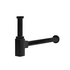 Сифон под раковину квадратный, исполнение черный матовый CZR-B-SMQ-NOP