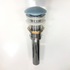Донный клапан с керамическим верхом, матовый голубой, DK-01 ML, 00-00007643