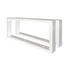 Кронштейн для столешницы 230*480*40 комплект 2 шт. белый Bergerplast