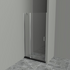 Душевая дверь в нишу UNO-B-12-50+70-C-Cr BelBagno