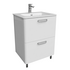 Тумба напольная с умывальником Brick 60 см белая BRI60WFi95K IDDIS Тумба напольная с умывальником Brick 60 см белая BRI60WFi95K IDDIS
