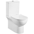 Унитаз - компакт Ambra 645x370x815 безободковый с сиденьем микролифт AZ-848 Azario