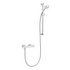 Термостат с душевым гарнитуром LOGO SHOWER DUAL SYSTEM 60 см хром 6857505-00 KLUDI