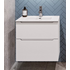 Тумба под раковину подвесная с двумя выкатными ящиками ETNA H-60 Bianco Lucido 600x455x600 BelBagno