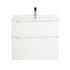 Тумба под раковину подвесная с двумя выкатными ящиками ETNA H-60 Bianco Lucido 700x455x600 BelBagno