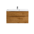 Тумба под раковину подвесная с двумя ящиками MARINO-H60 Rovere Nature 1000x445x600 BelBagno