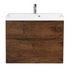 Тумба под раковину подвесная с двумя выкатными ящиками MARINO-H60 Rovere Moro 600x450x600 BelBagno
