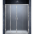 Душевая дверь Alpha VDS-3AL2180MT, 1700, хром, стекло прозрачное Vincea