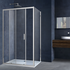 Душевой уголок Alpha VSR-3AL8014CL, 1400*800, хром, стекло прозрачное Vincea